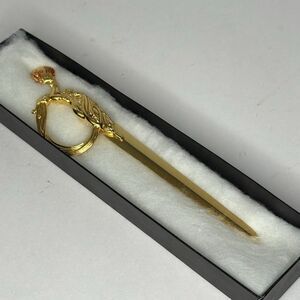 Erte Letter opener Gold Plated 6.25”